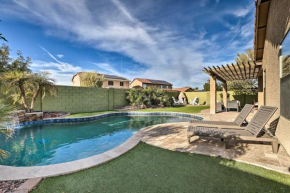 Sun-Dappled Goodyear Home Fire Pit, Pool, Patio
